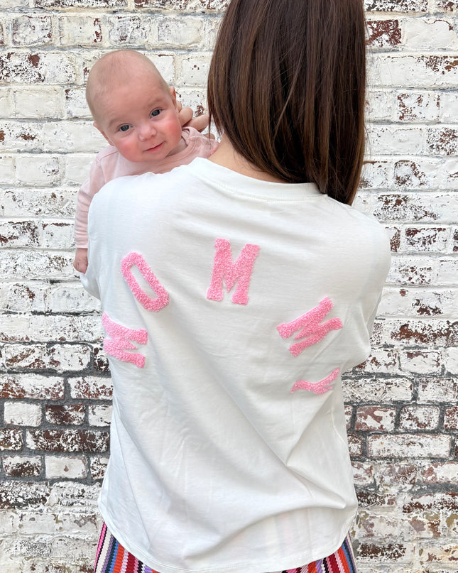 Shirt mommy | wit-roze