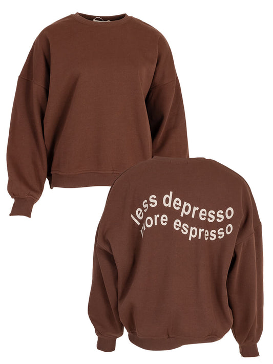 ESPRESSO SWEATER | BROWN