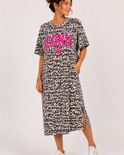 ICONIC LEOPARD JURK