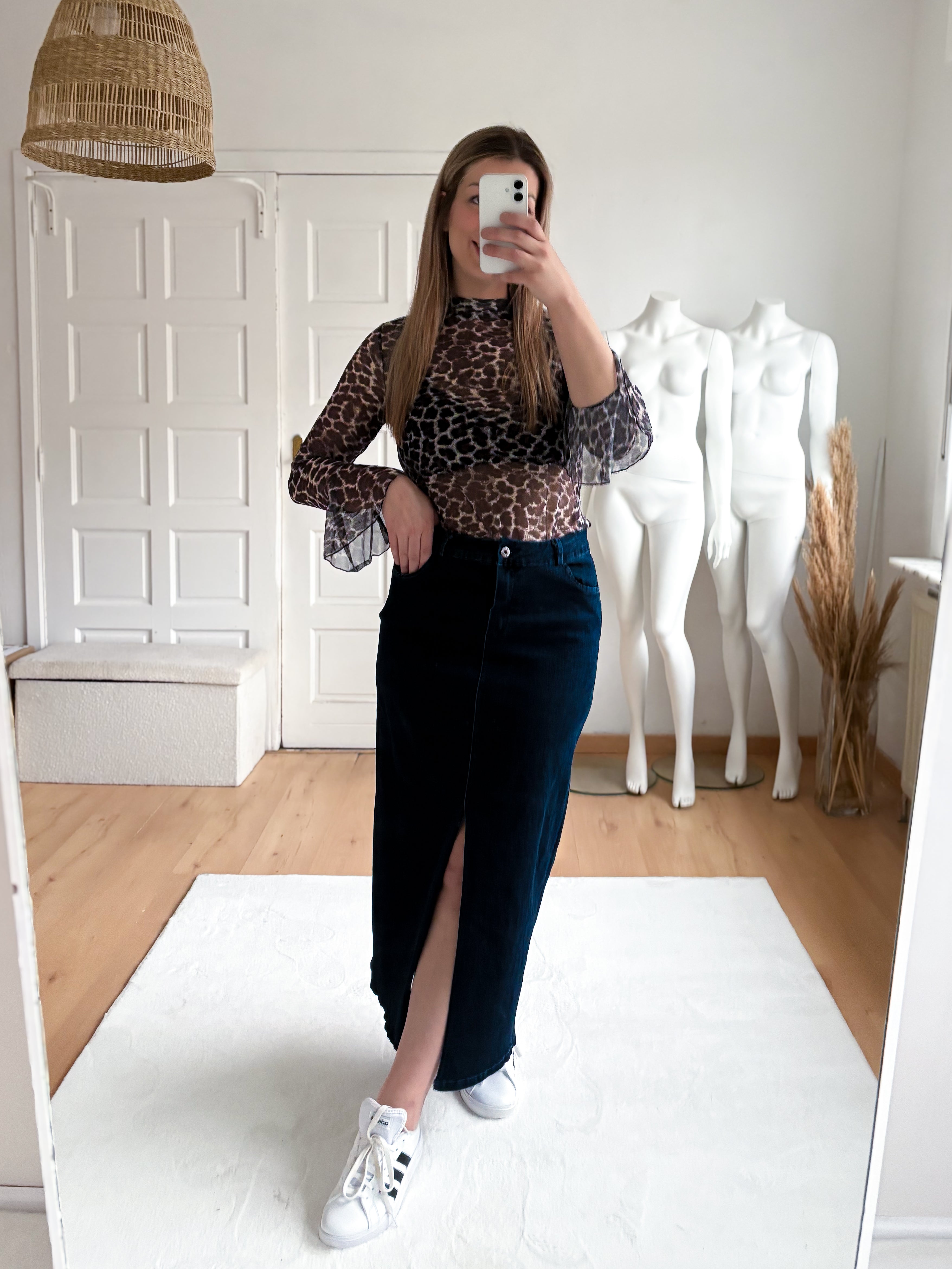 Rok split | navy