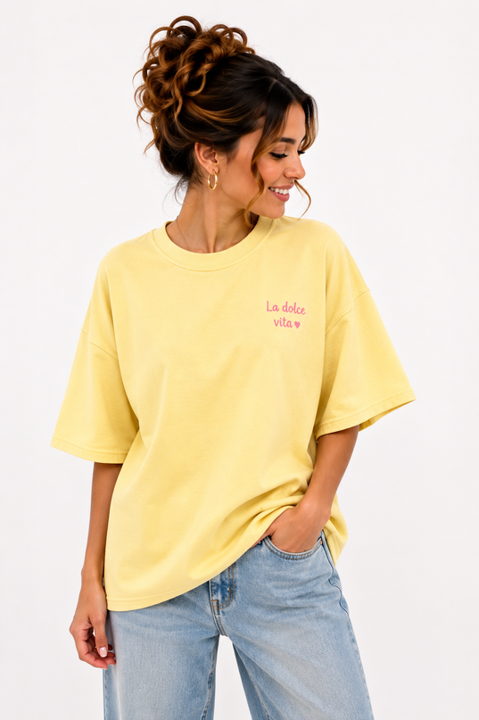 DOLCE VITA SWEAT GEEL