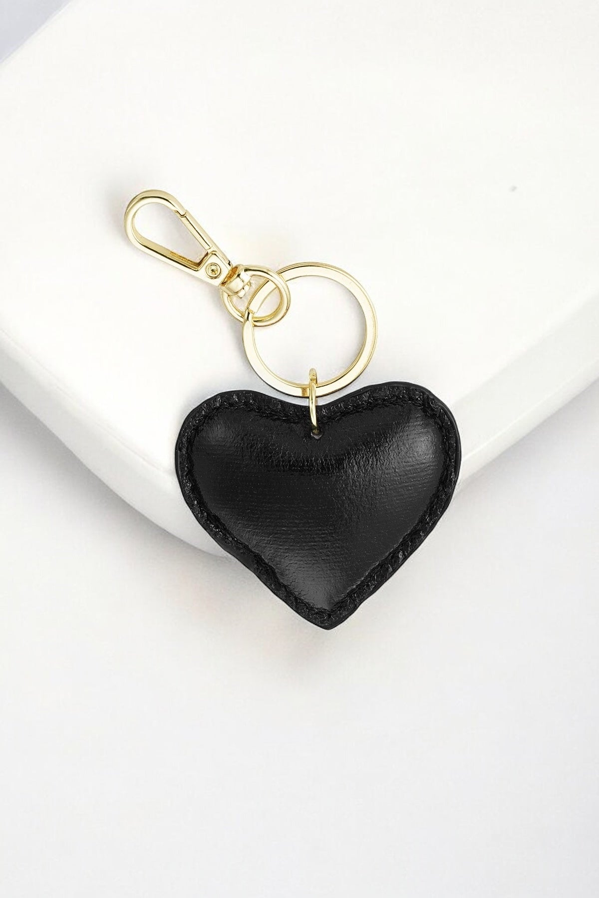 Bagcharm hart | zwart