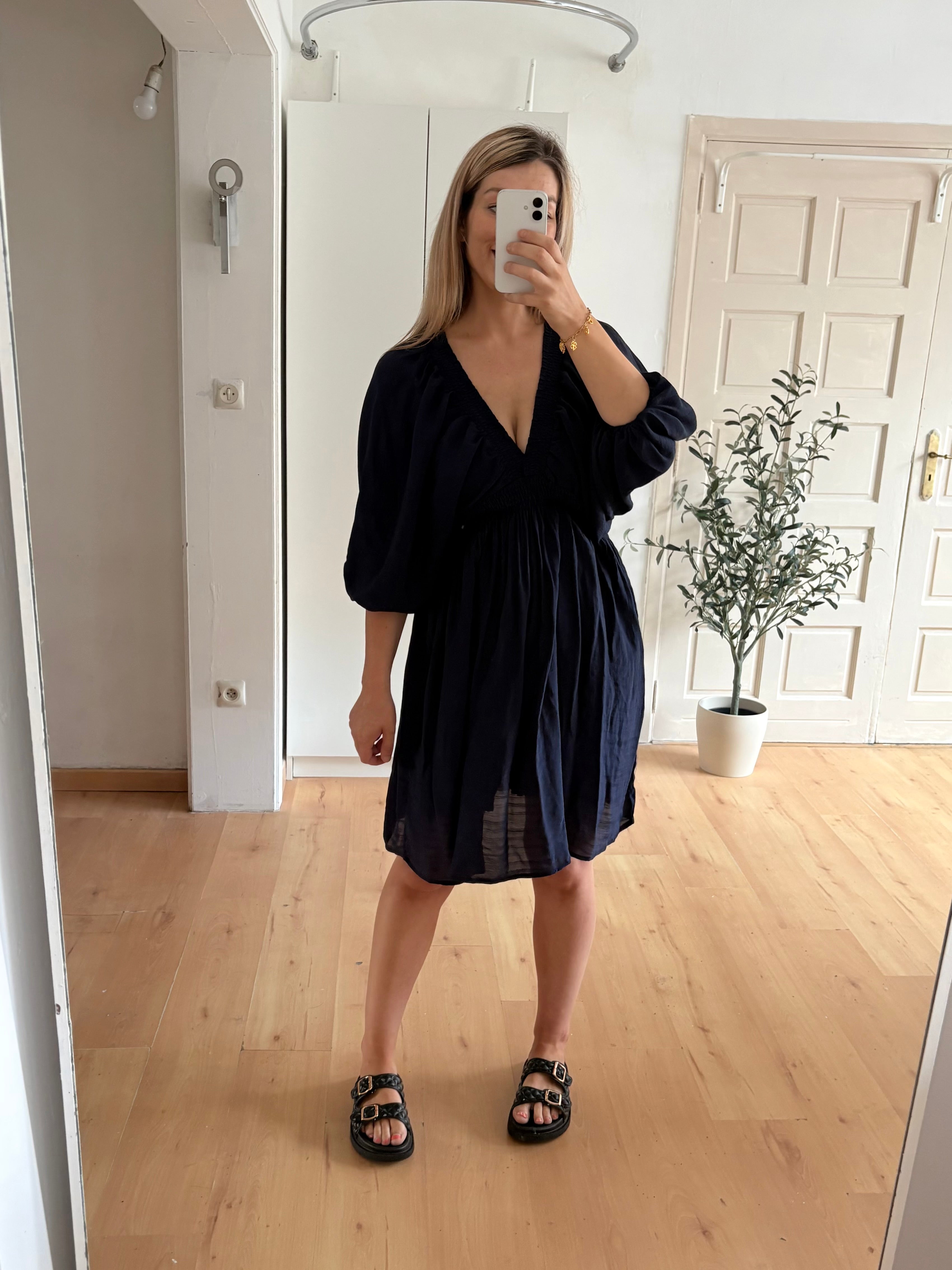 Jurk Leyla | navy