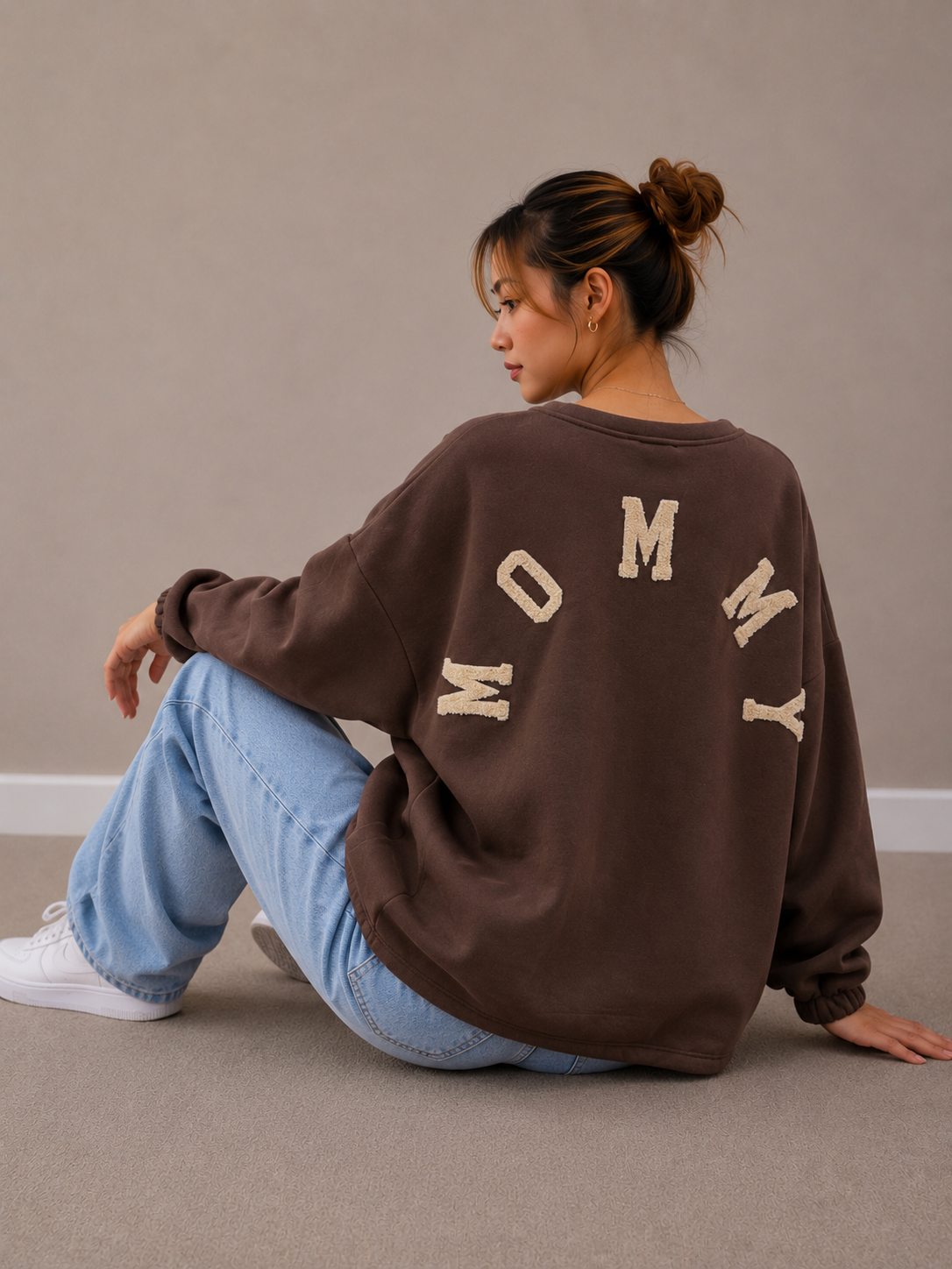 Mommy Sweater | bruin-beige