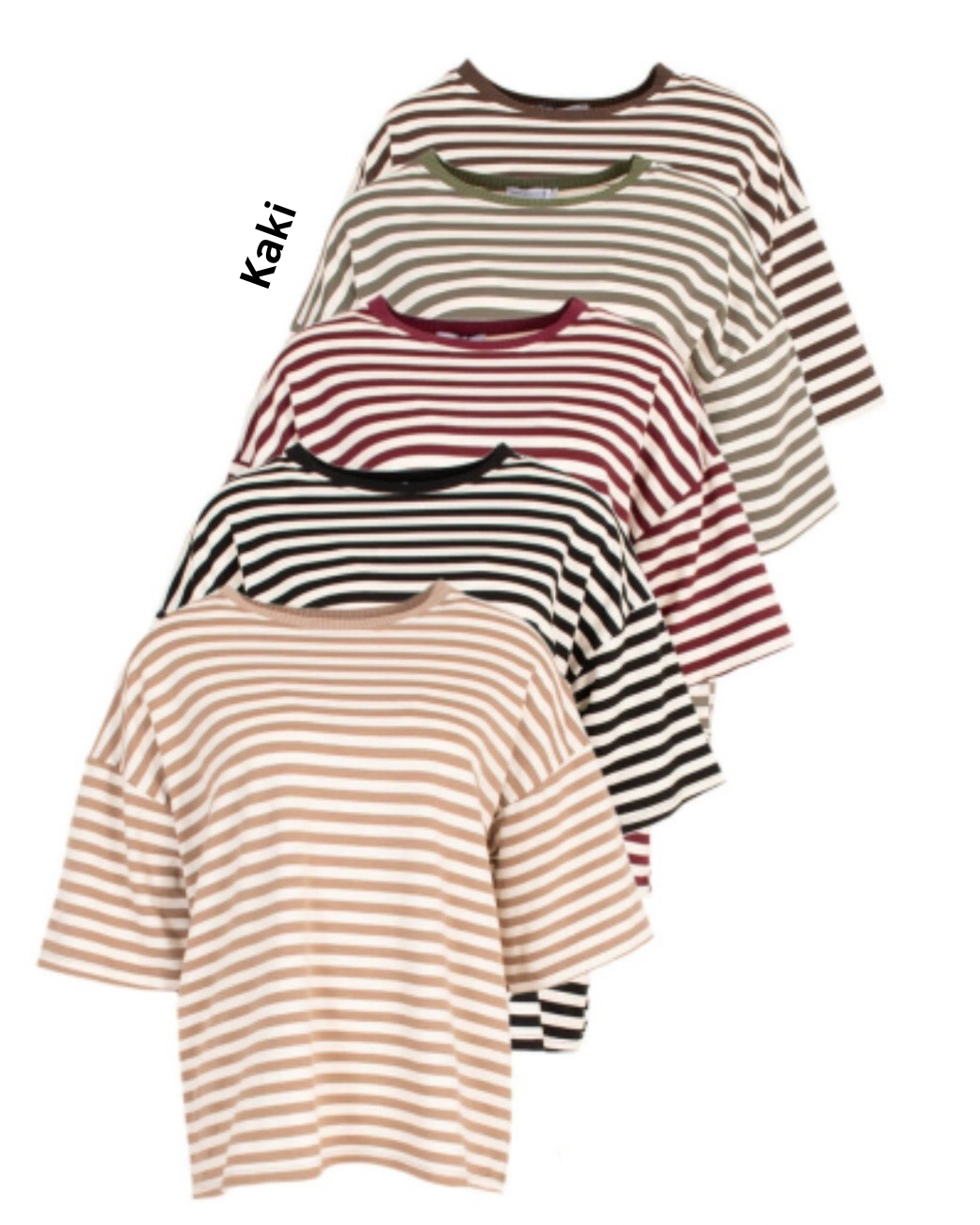 T-shirt Lou | kaki