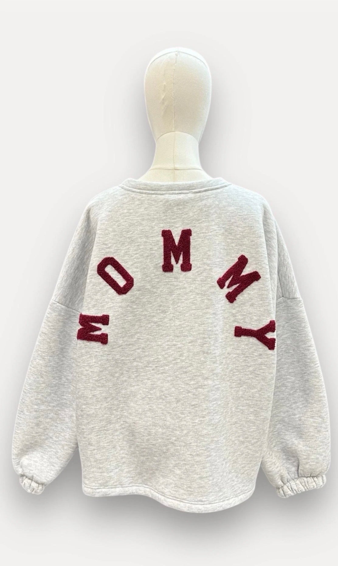 Mommy sweater / bordeaux