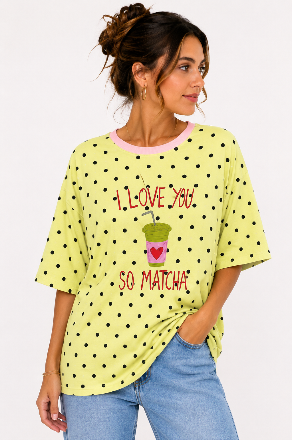 Matcha Dots T-shirt