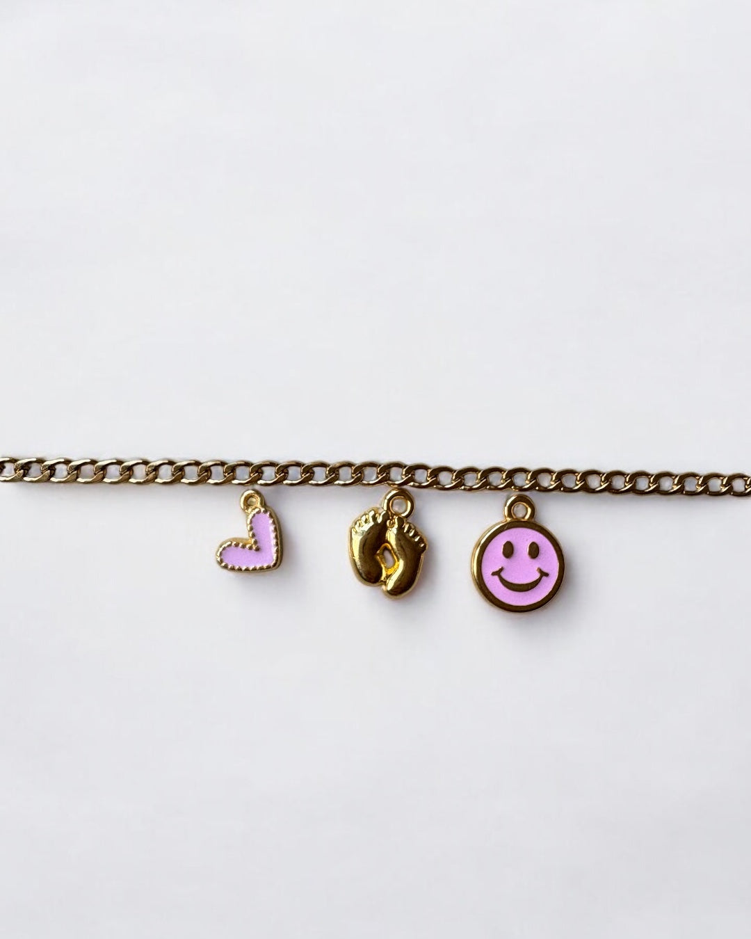 BEDELARMBAND SMILEY