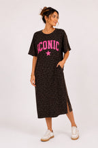 Iconic Leopard Jurk