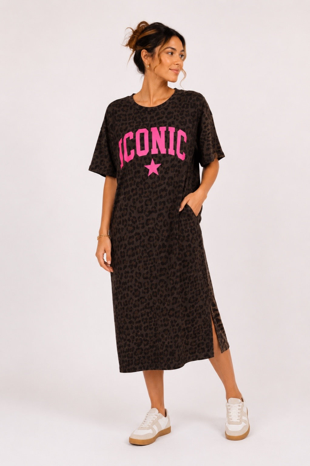 Iconic Leopard Jurk