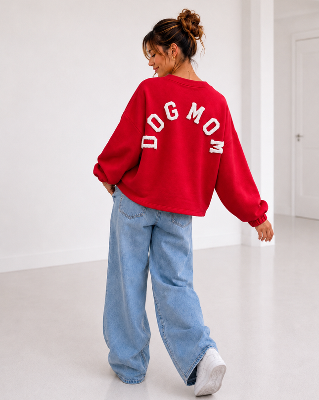DOGMOM FLEECE SWEATER