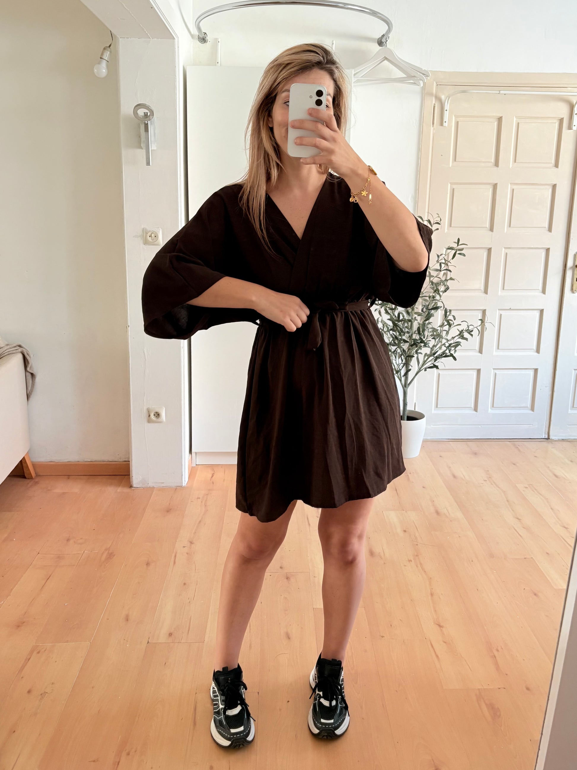 KORTE JURK | BRUIN