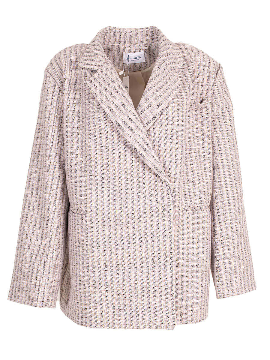 Classy oversized blazer | paars