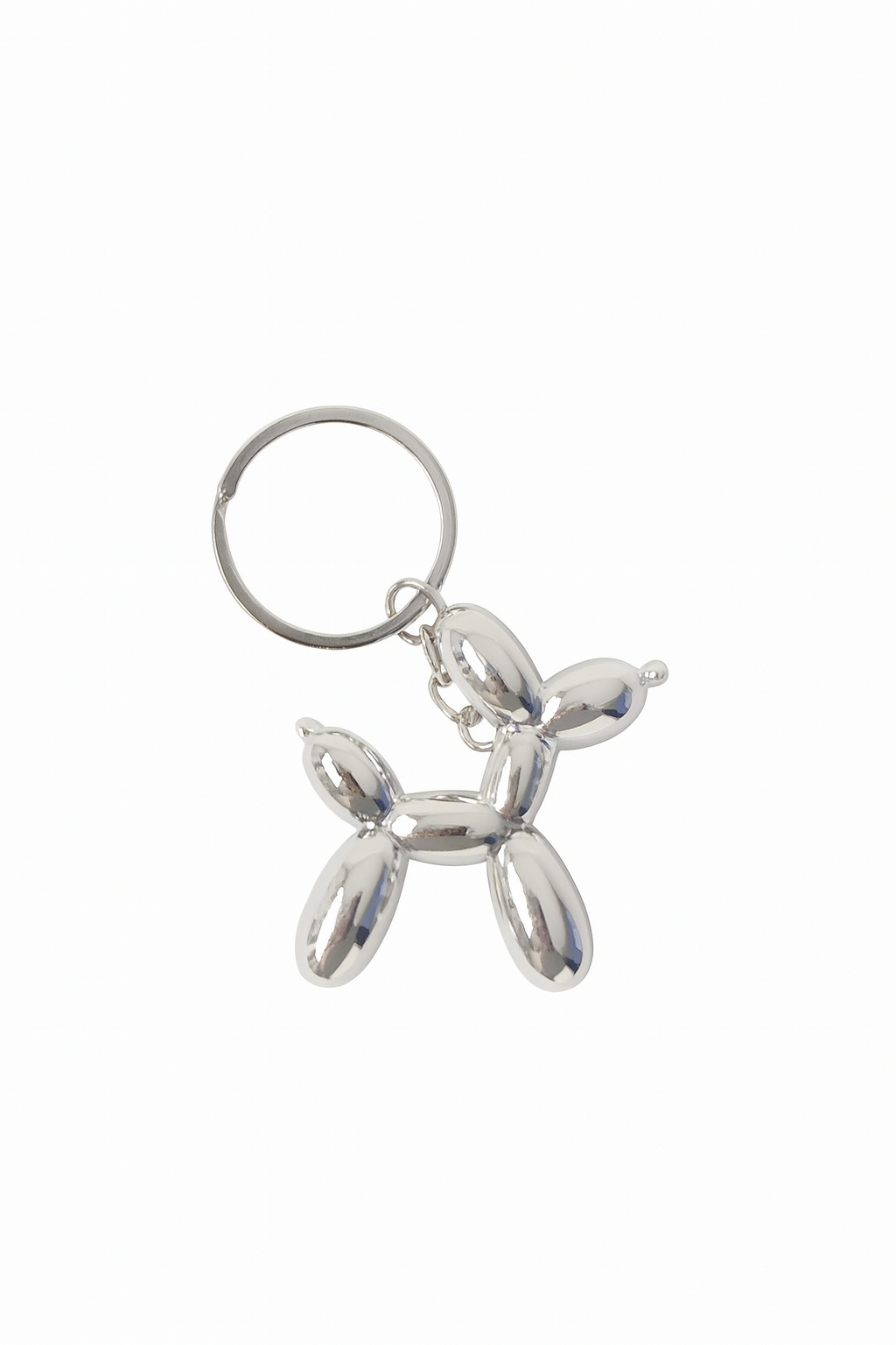 Bagcharm hond | zilver
