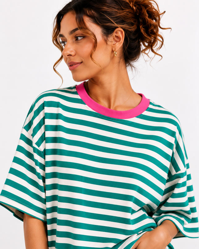 STRIPED MULTI T-SHIRT