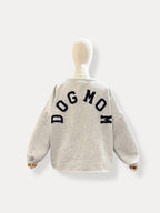 Dogmom Sweater | grijs-marine