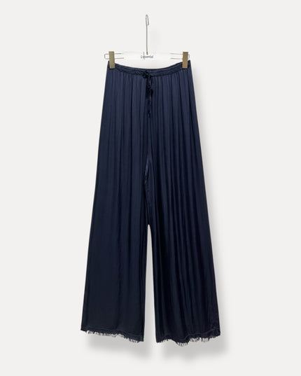 Zijden broek | marine