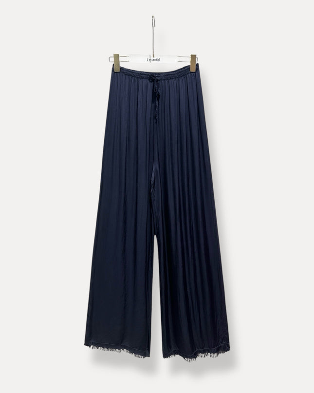 Zijden broek | marine