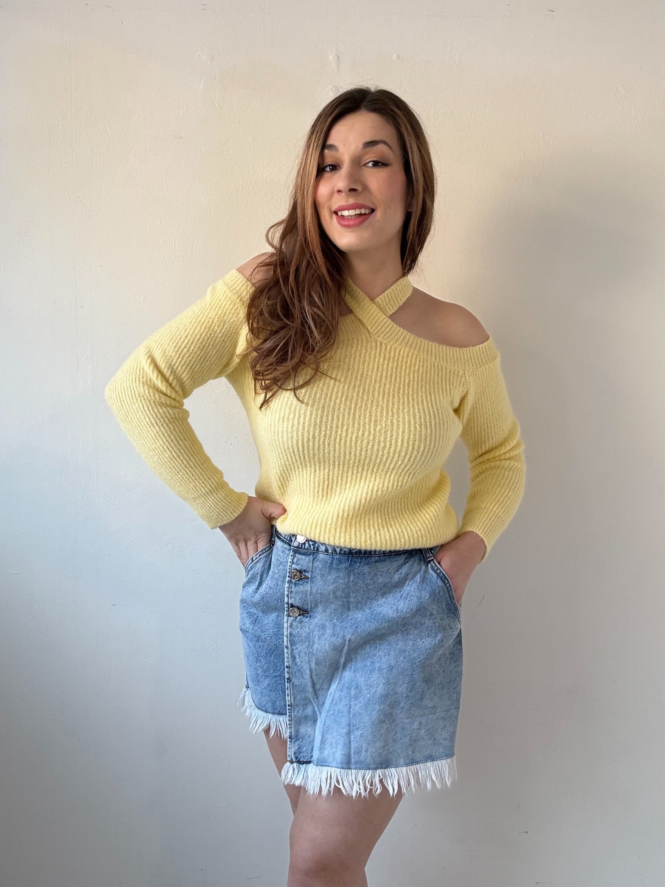Skort Nelle | blauw