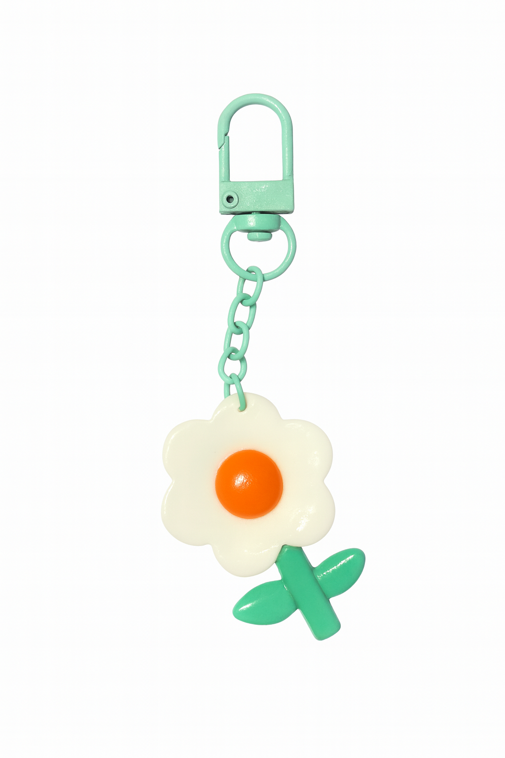 Bagcharm bloem | wit