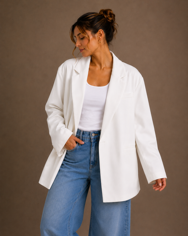 ESSENTIAL OVERSIZED BLAZER
