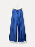 Zijde Broek | kobalt