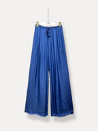 Zijde Broek | kobalt