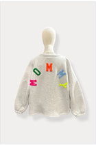 Mommy Sweater | grijs-multi