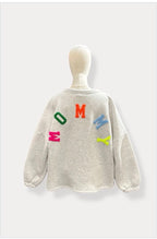 Mommy Sweater | grijs-multi