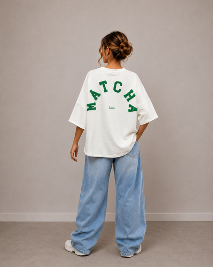 OVERSIZED MATCHA T-SHIRT