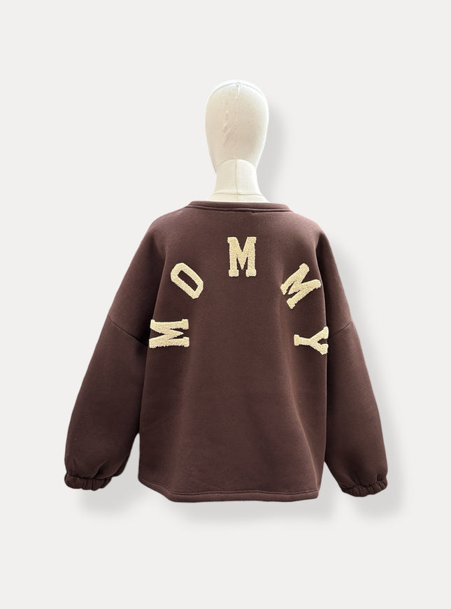 MOMMY SWEATER BRUIN-BEIGE