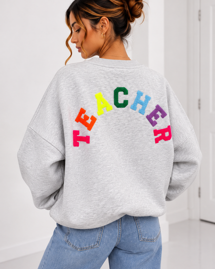 OVERSIZED TEACHER SWEATER