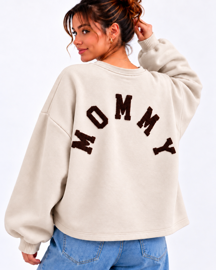MOMMY SWEATER BEIGE