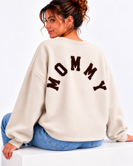MOMMY SWEATER BEIGE