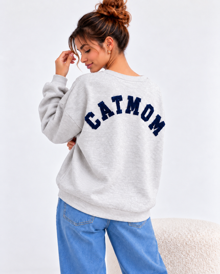 CATMOM SWEATER MARINE