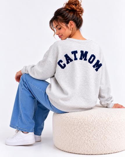 CATMOM SWEATER MARINE