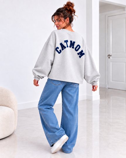 CATMOM SWEATER MARINE