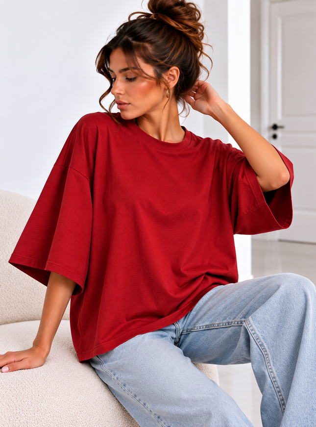 MILA OVERSIZED SHIRT ROOD