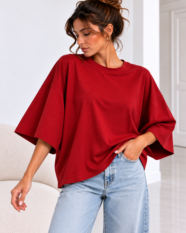 MILA OVERSIZED SHIRT ROOD