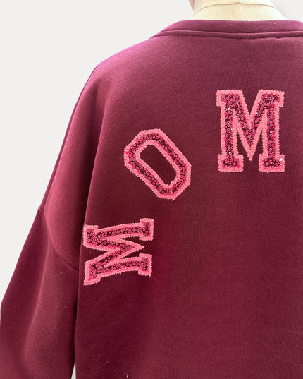 MOMMY SWEATER 2.0 BORDEAUX
