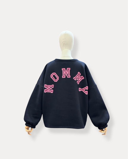 MOMMY SWEATER 2.0 MARINE