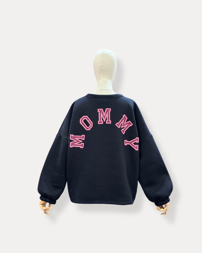 MOMMY SWEATER 2.0 MARINE