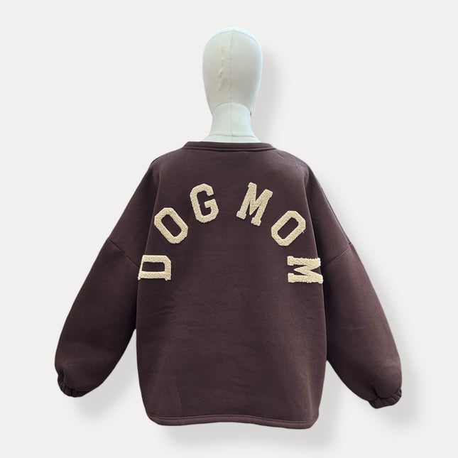 Dogmom Sweater | bruin-beige