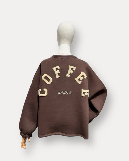 Coffee Sweater | brown-beige