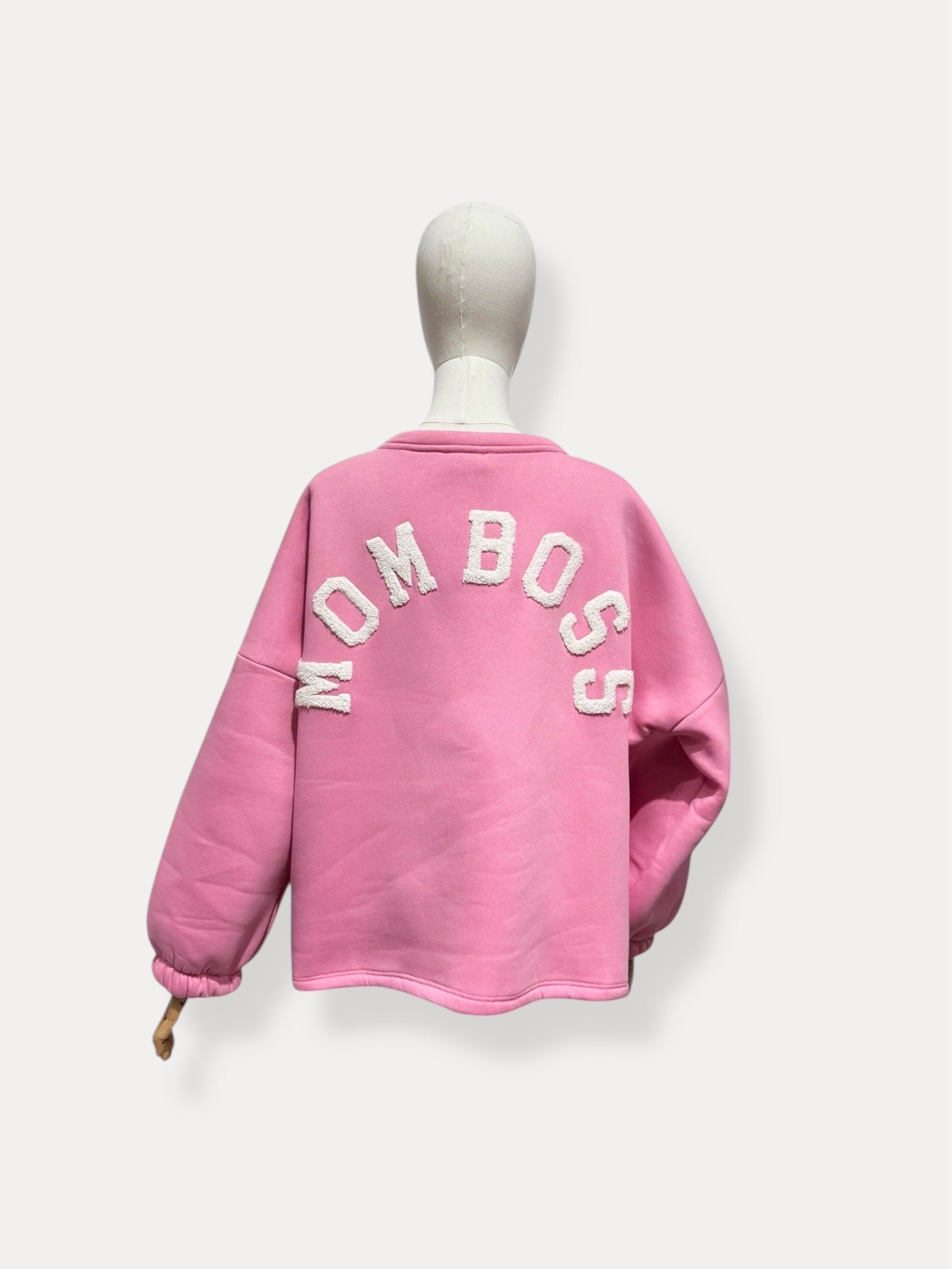 Momboss / roze-wit