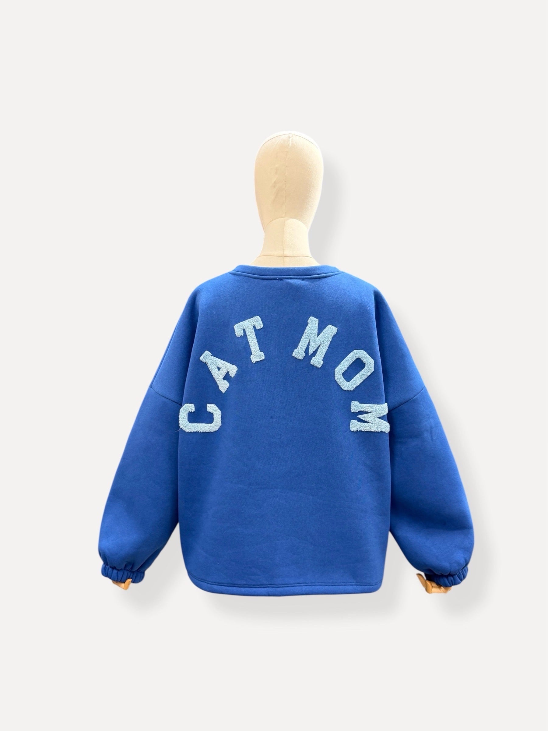 Catmom / kobalt-blauw