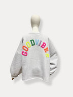 Goodvibes Sweater | grey-multi