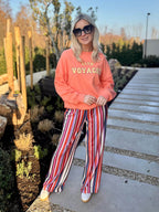 Broek Streep Multicolor