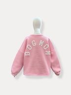 Dogmom Sweater | pink-white