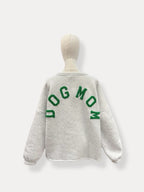Dogmom Sweater | grijs-groen